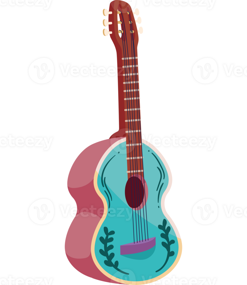 Mexican acoustic guitars for flamenco players png