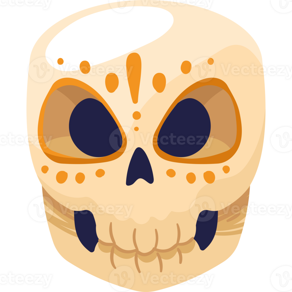 catrina sugar skull illustration design png