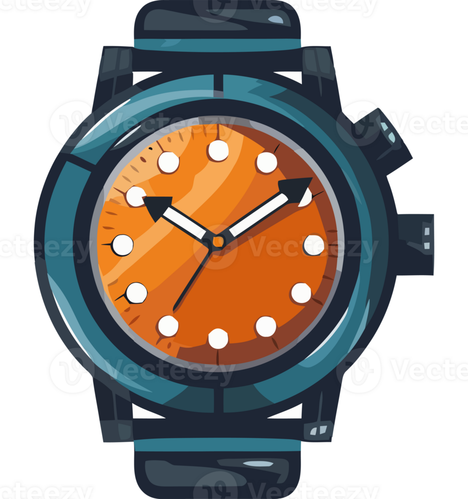 Countdown to success A modern clockworks isolated png