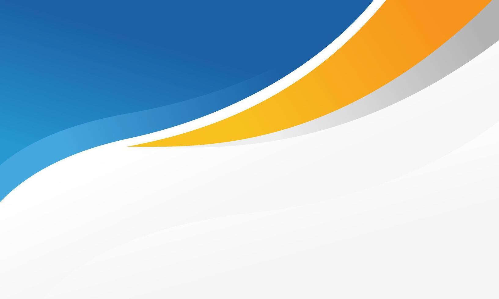 top wave corner banner with background vector