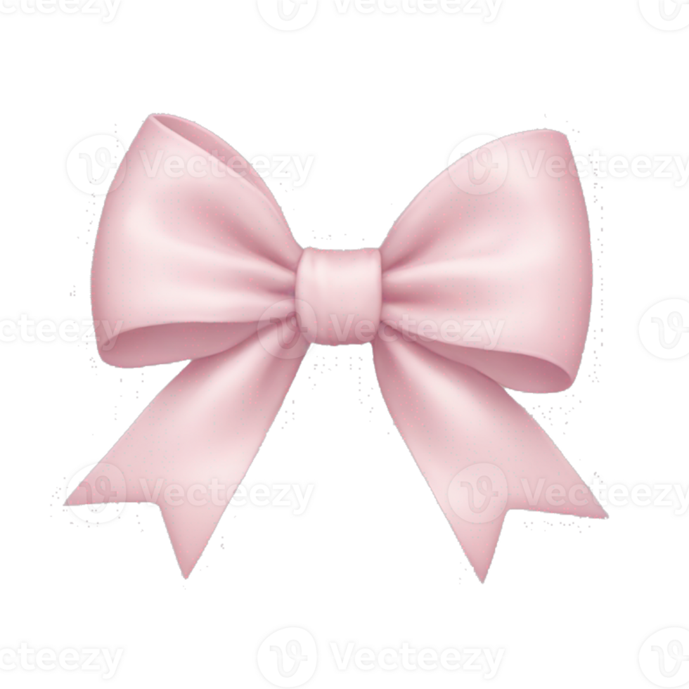 pink ribbon bow png