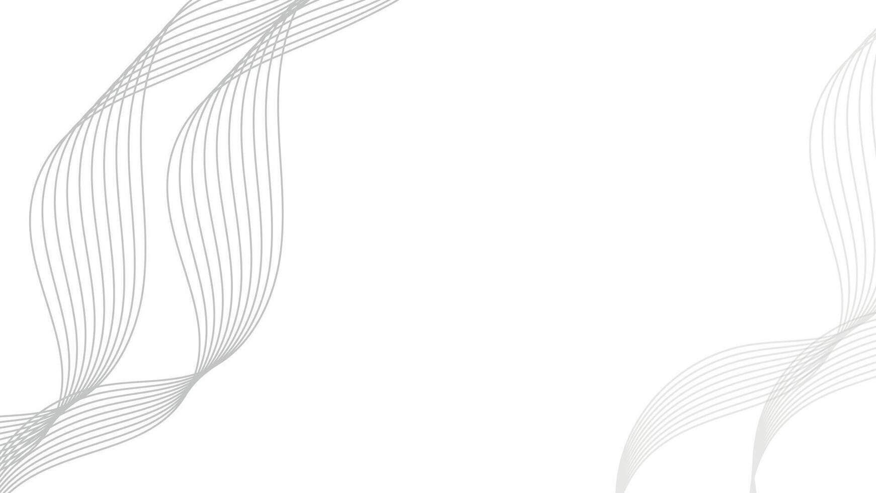 Digital wavy line background vector