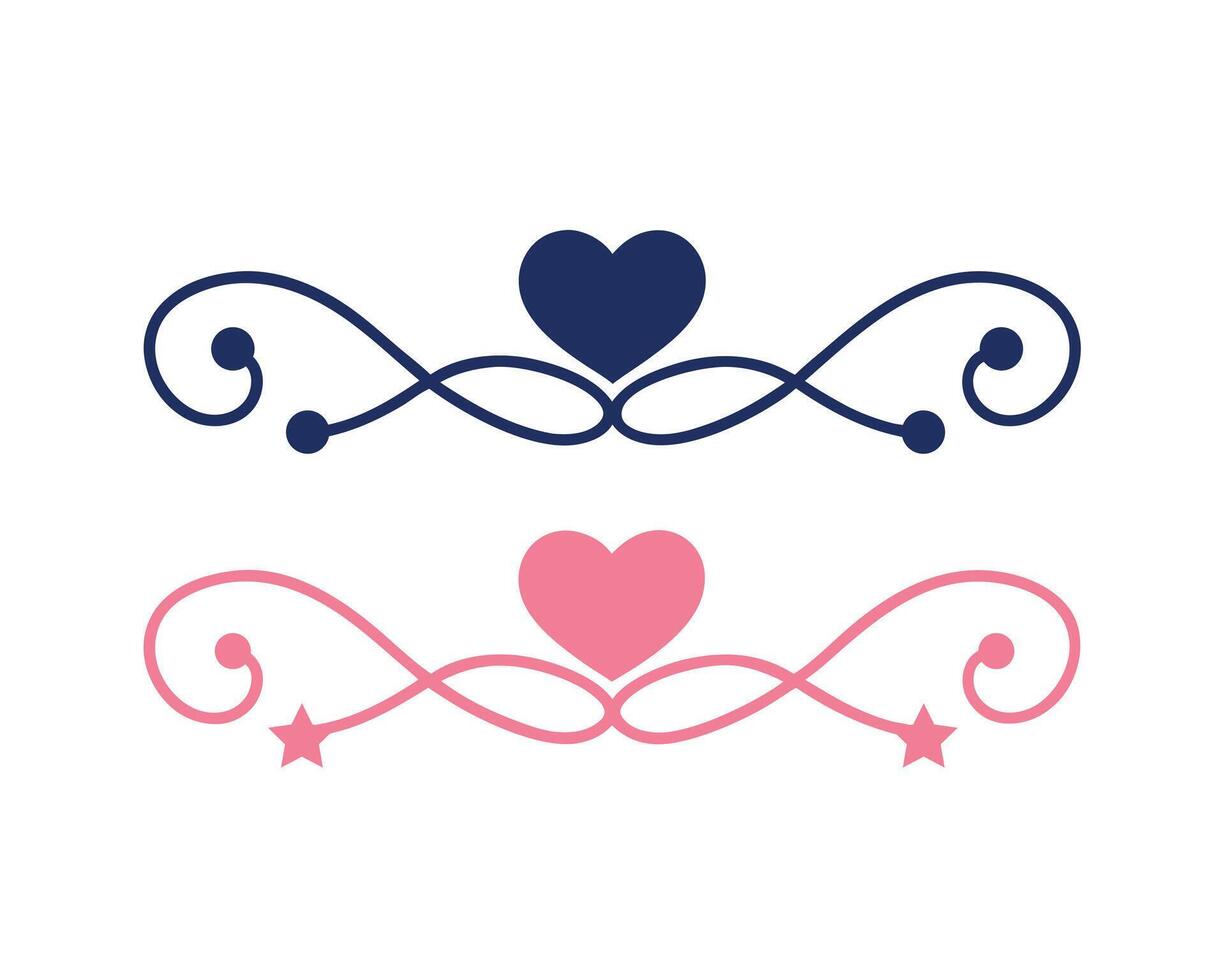 Happy Valentines Day Heart with Frame Design vector