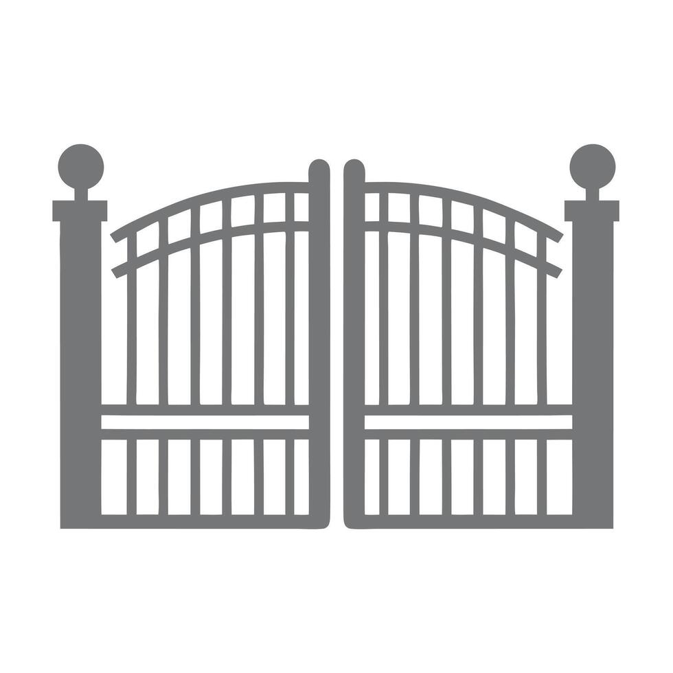 Gate Design with Balanced Proportions vector