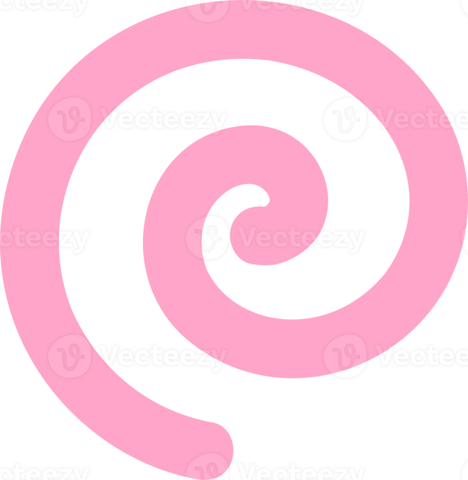 Abstract organic shape. Doodle element. Cute scribble and playful groovy squiggle line. Simple cartoon stroke. Curve trendy geometric wavy element png