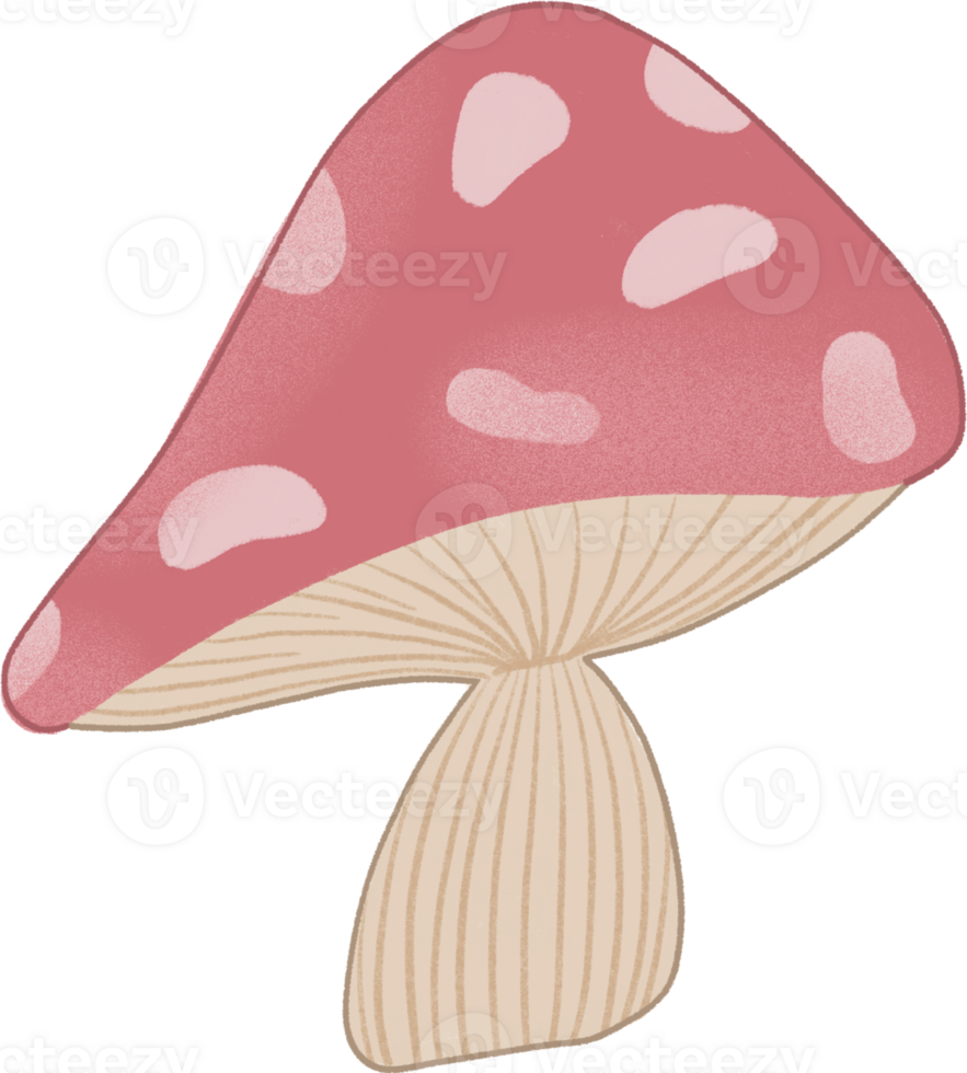 pink mushroom clipart png
