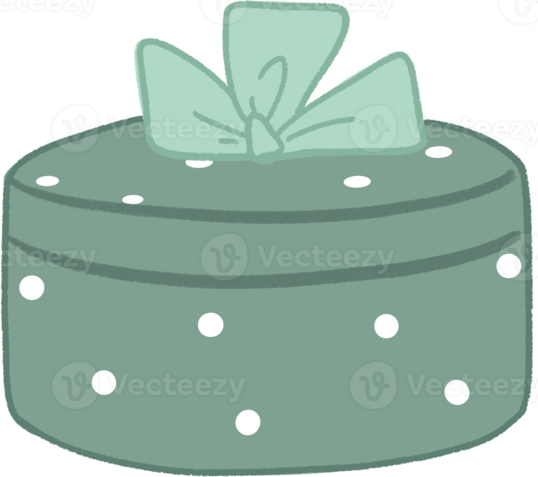 round gift box png