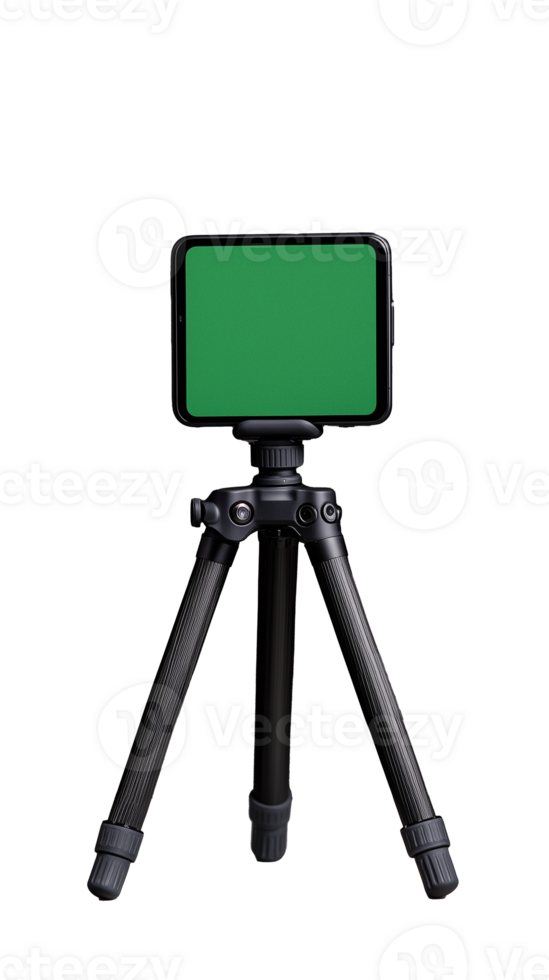Green Screen Tripod Stand with Transparent Background for Photography and png