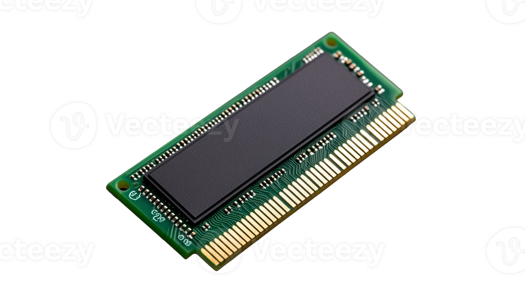 Computer RAM Module Isolated on Transparent Background png