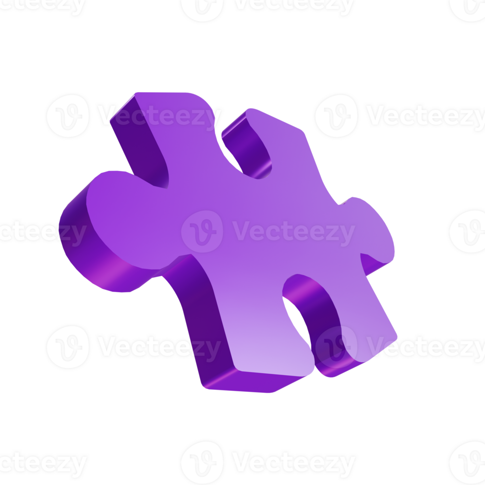 3D Puzzle Game with Colorful, Interlocking Pieces png