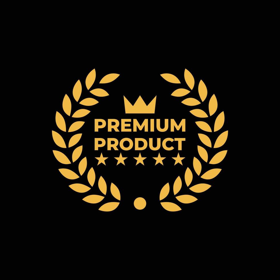 premium product quality design concept template vector