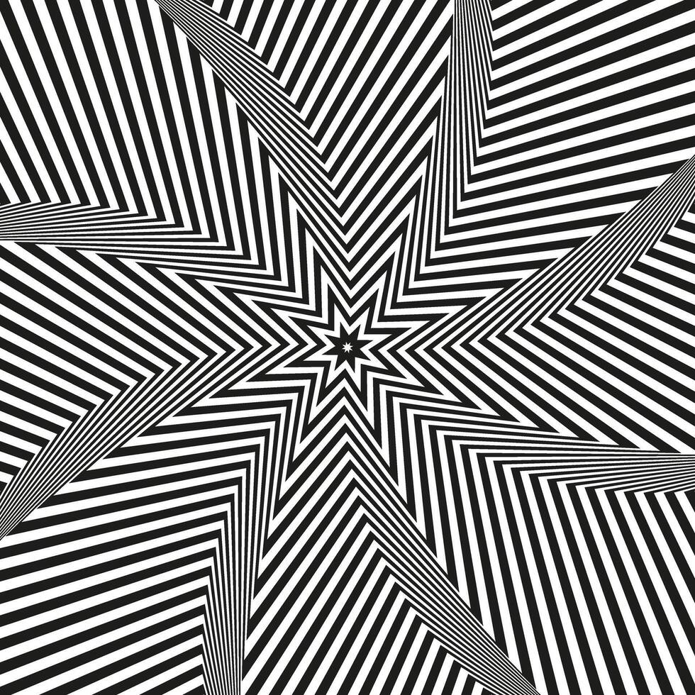 black and white retro groovy background vector