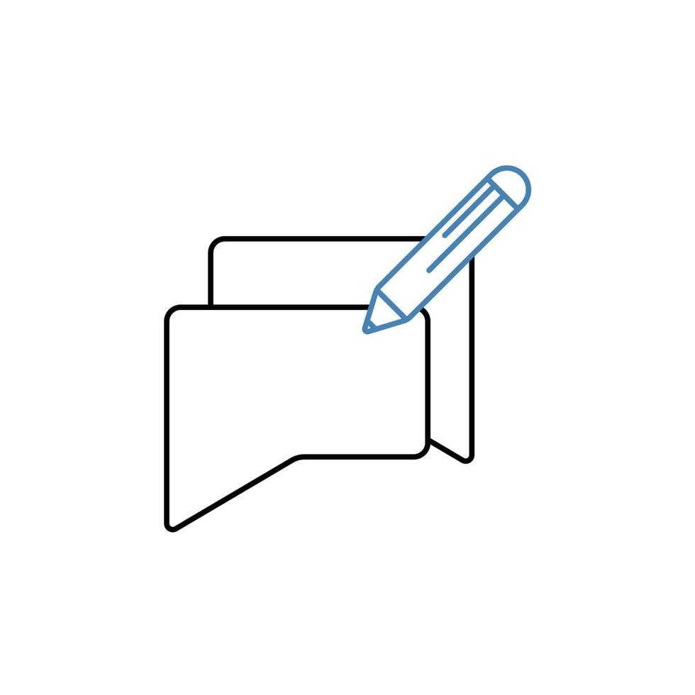 feedback concept line icon. Simple element illustration. feedback concept outline symbol design. vector