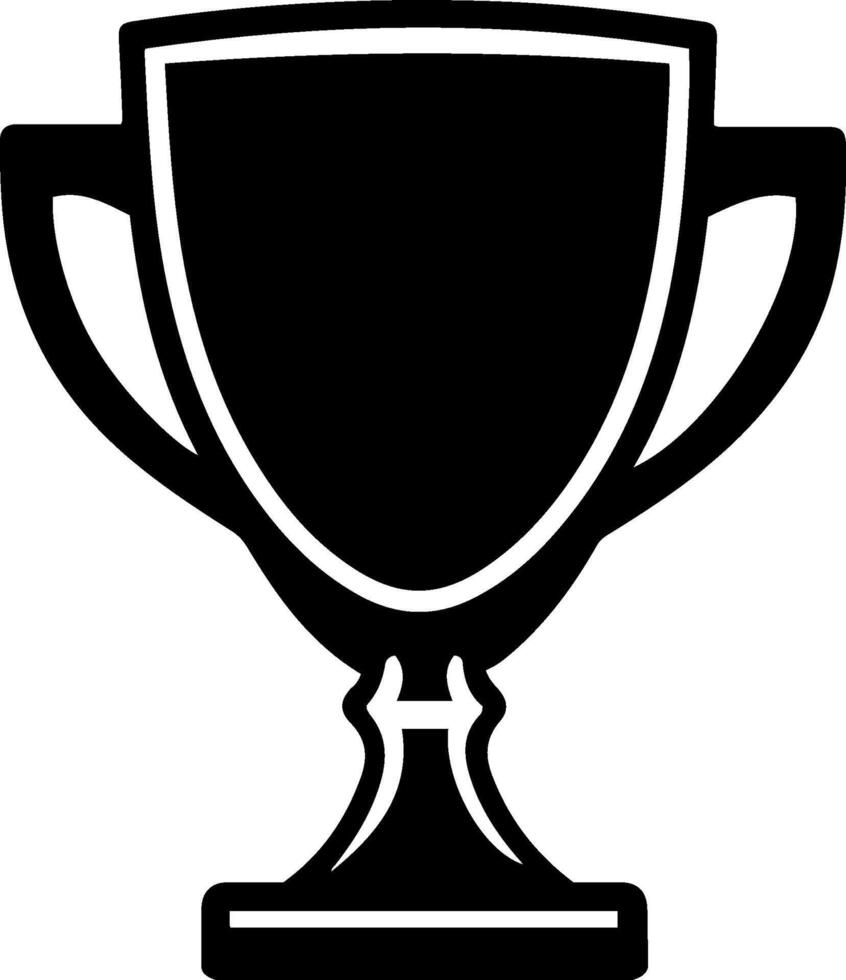 Cup icon on transparent background. Element of Education for mobile concept and web apps icon. Glyph, flat icon for website design and development, app development vector