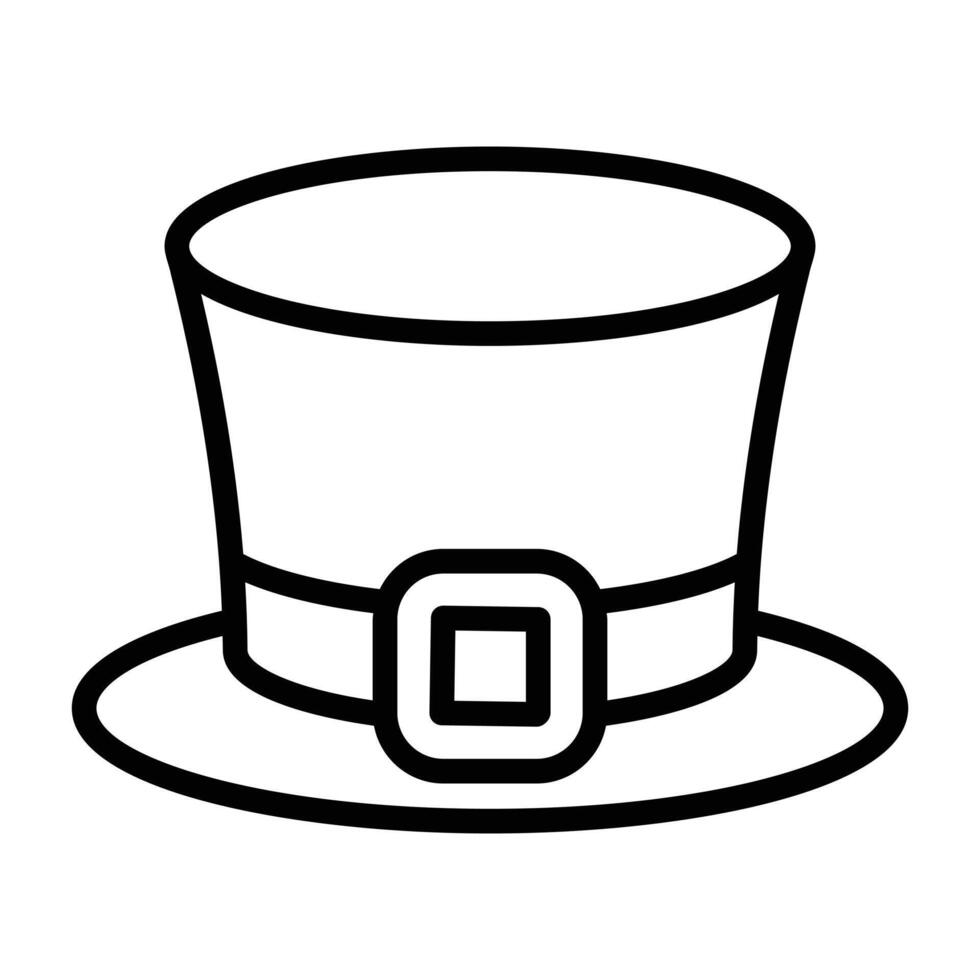 Simple St Patrick Day icon. The icon can be used for websites, print templates, presentation templates, illustrations, etc vector