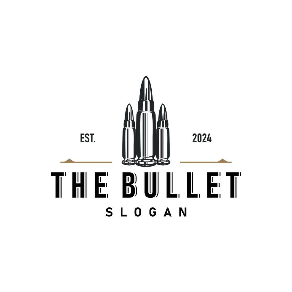 simple bullet logo template vector