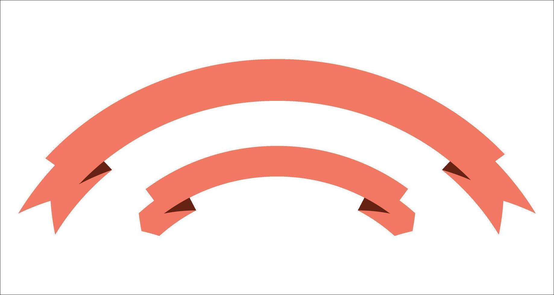 a flat icon of a curved arrow vector