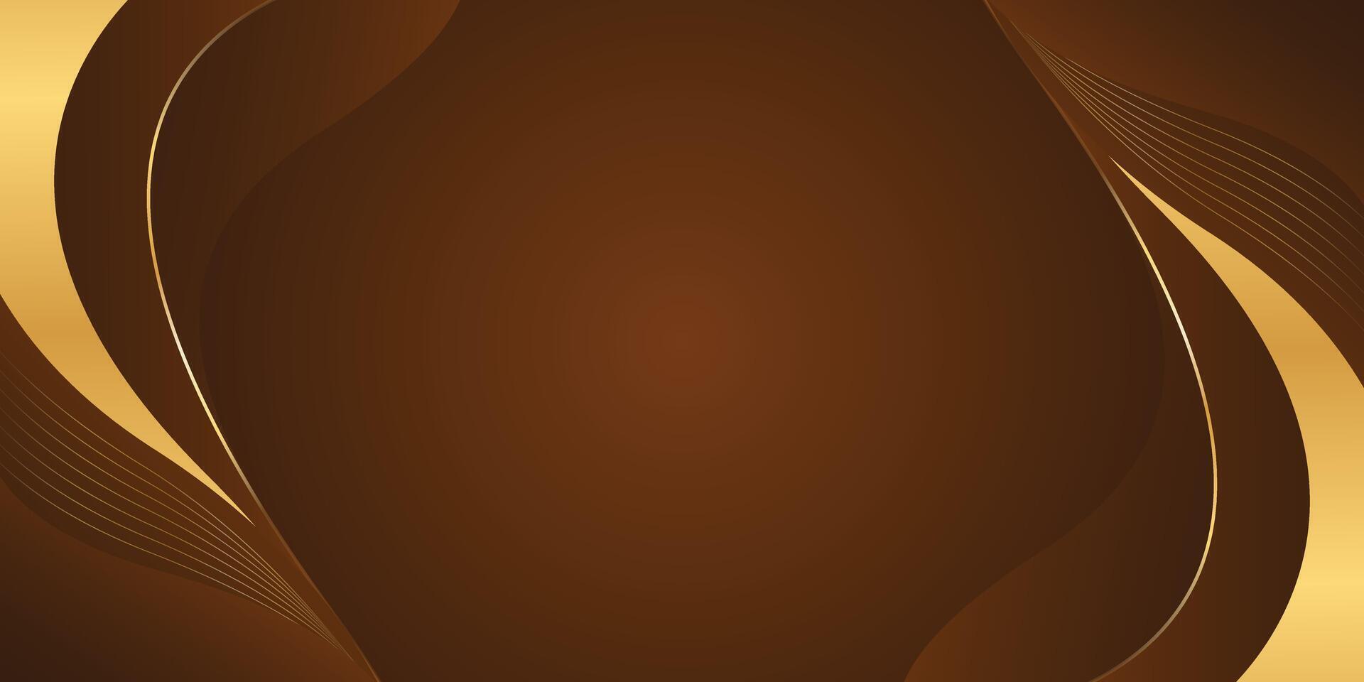 Elegant Dark brown background. Abstract Luxury Wallpaper vector