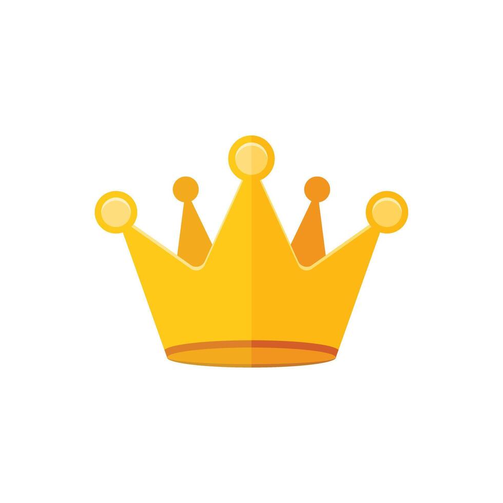 Princess crown icon in flat style. Queen diadem illustration on isolated background. Luxury tiara sign business concept. vector