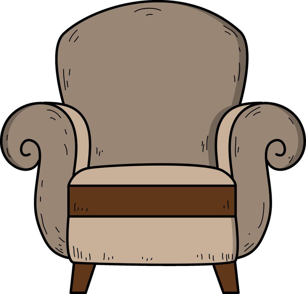 Home Sofa illustration vector