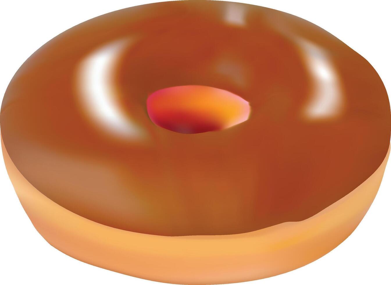 Flat Donut illustration vector