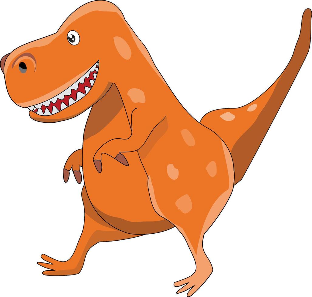 Dinosaur Cartoon illustration vector