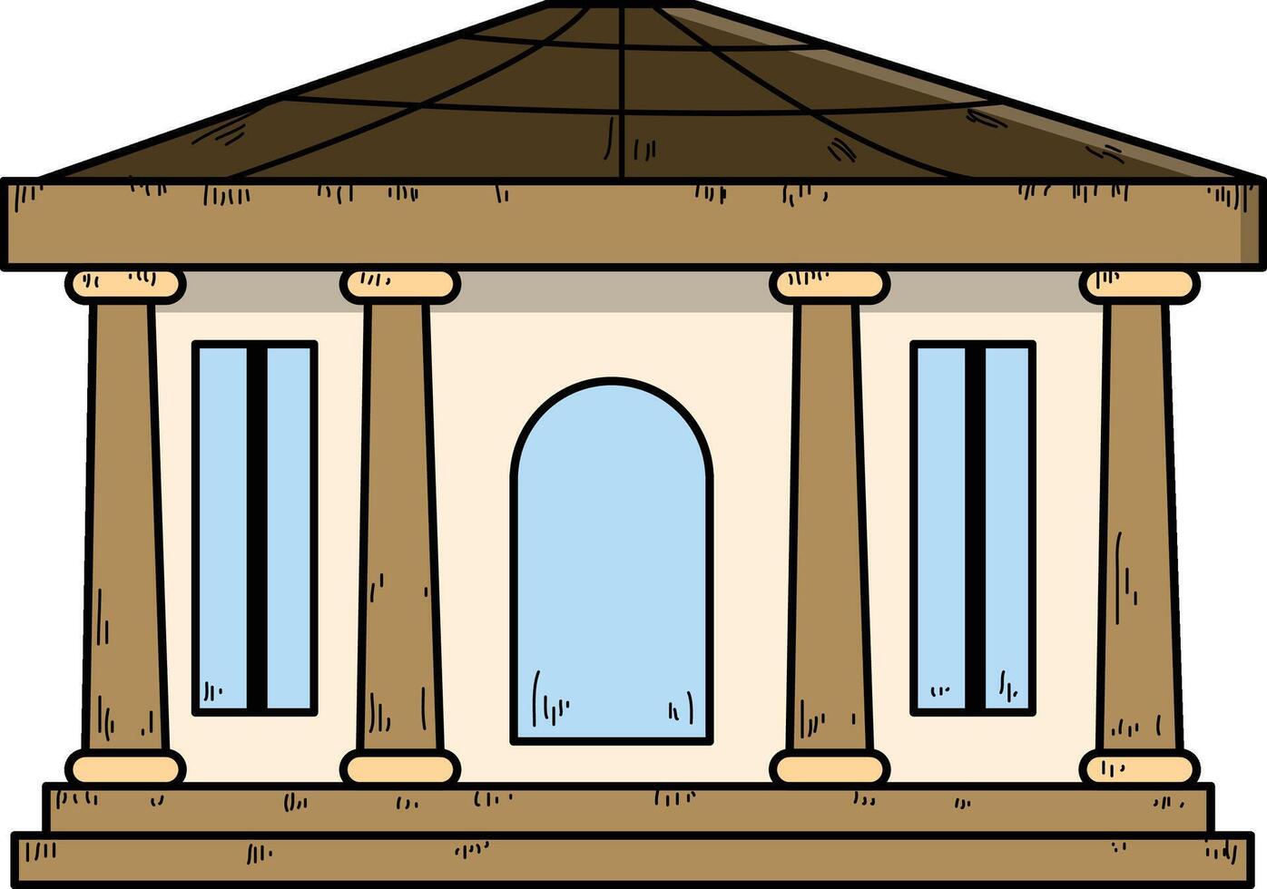 Building icon illustration vector