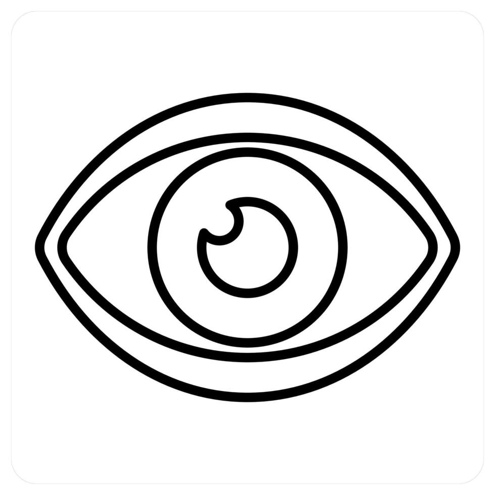 Vision and eye icon concept vector