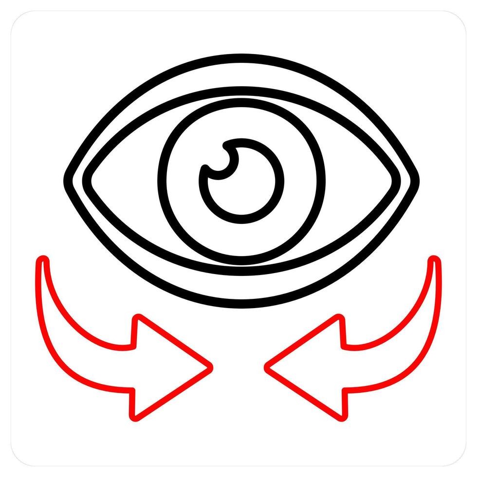 Vision and eye icon concept vector