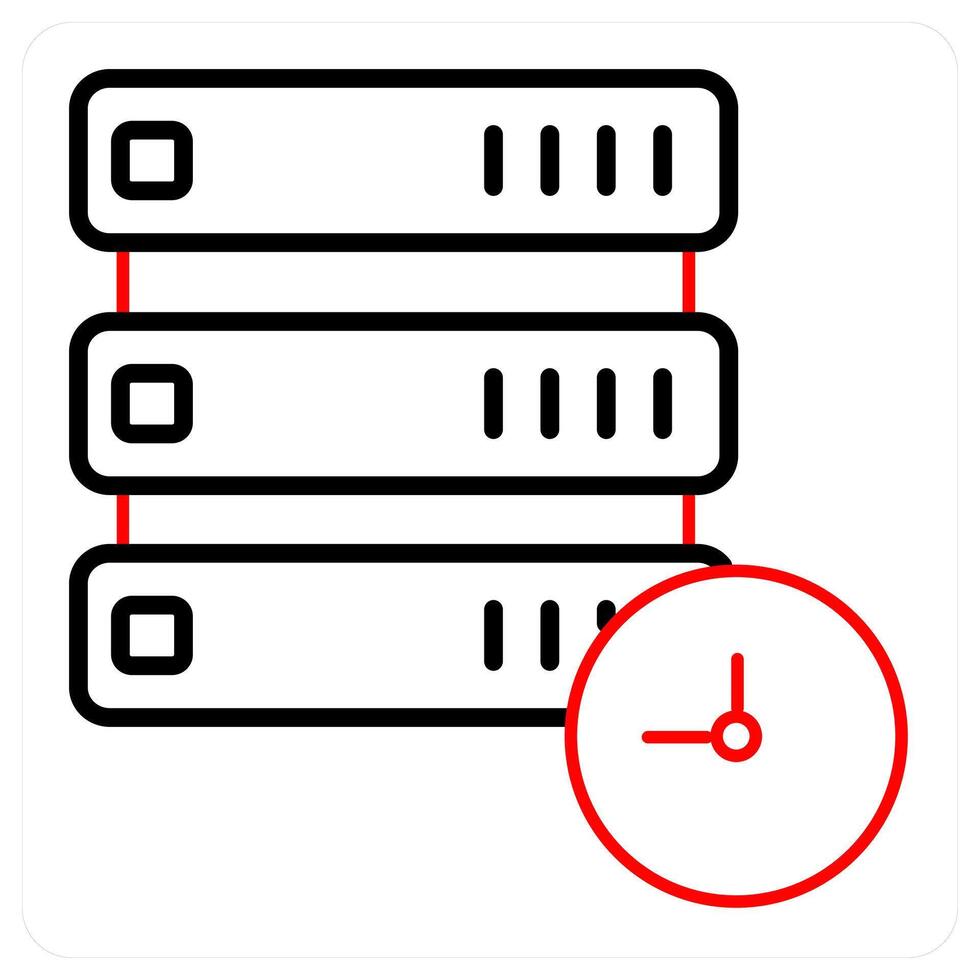 Drive Update and db icon concept vector