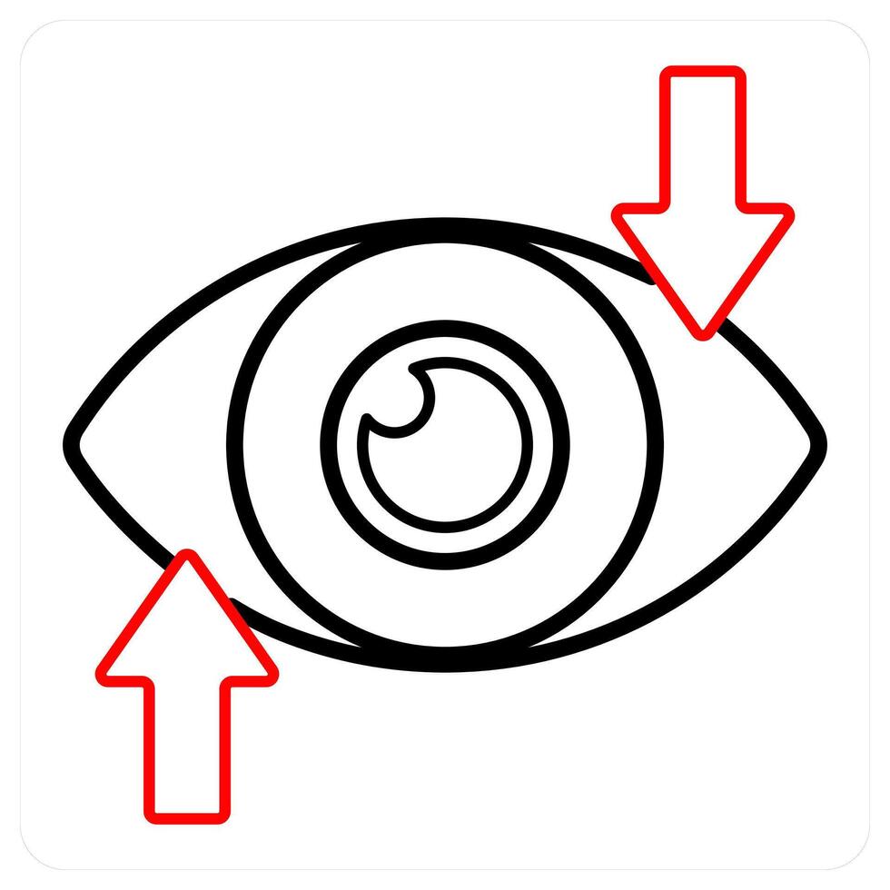 Vision and view icon concept vector