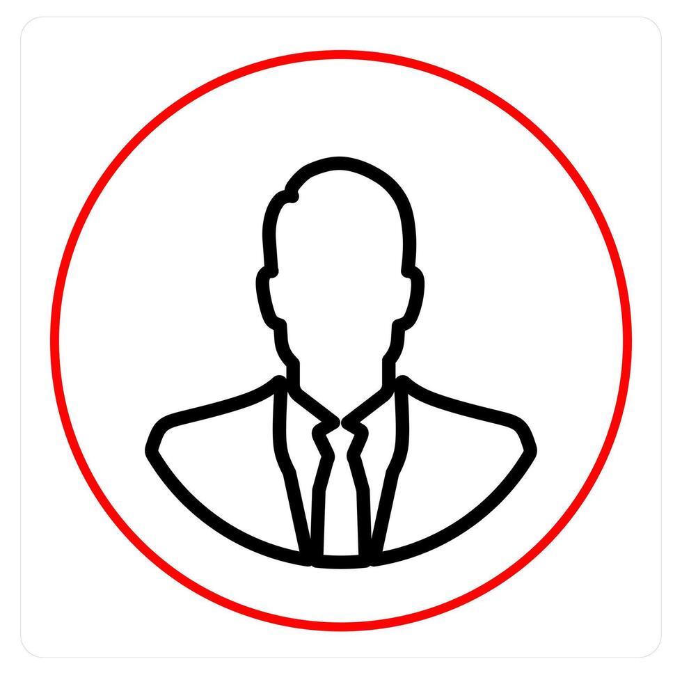 Account Profile and user icon concept vector