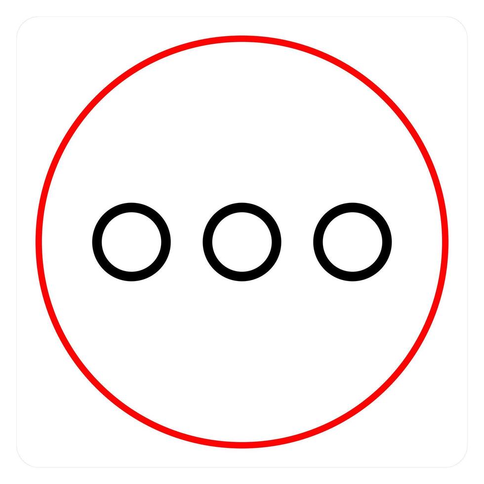 Menu and bullets icon concept vector