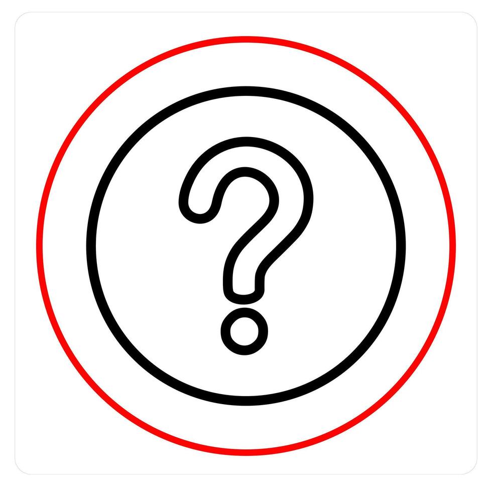 Have Question and query icon concept vector
