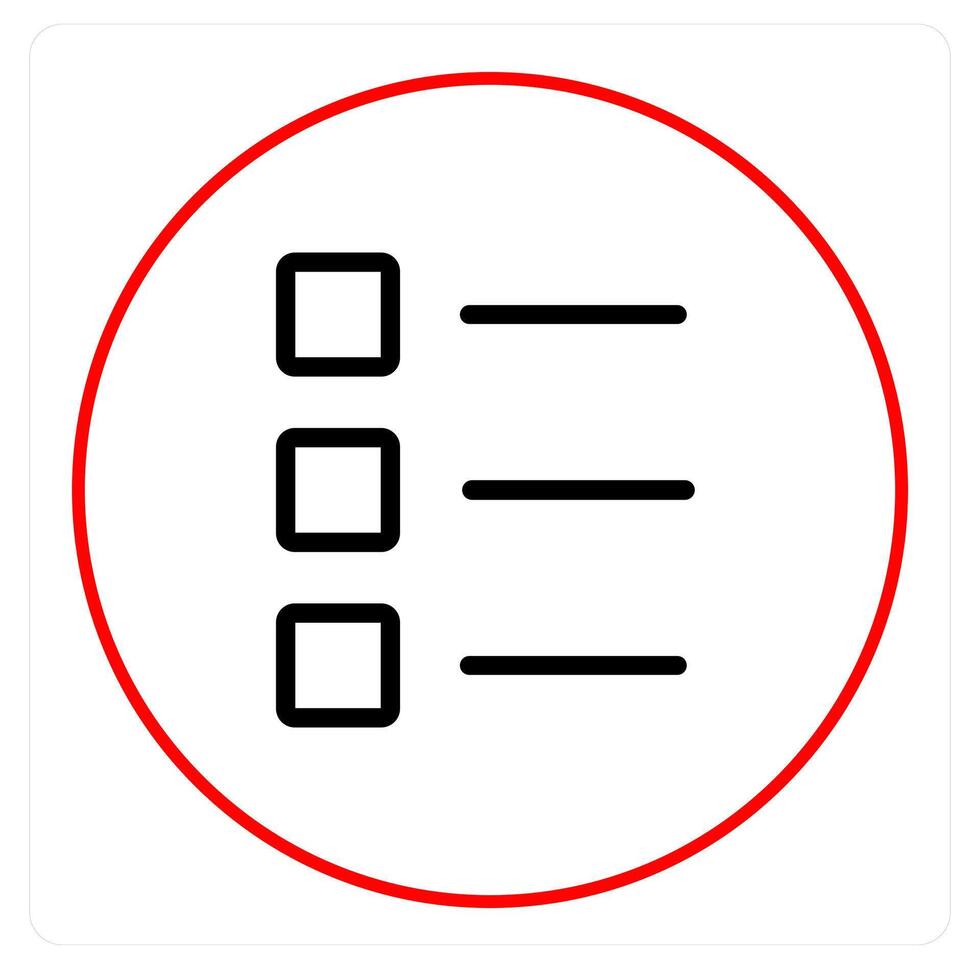 Index ad and list icon concept vector