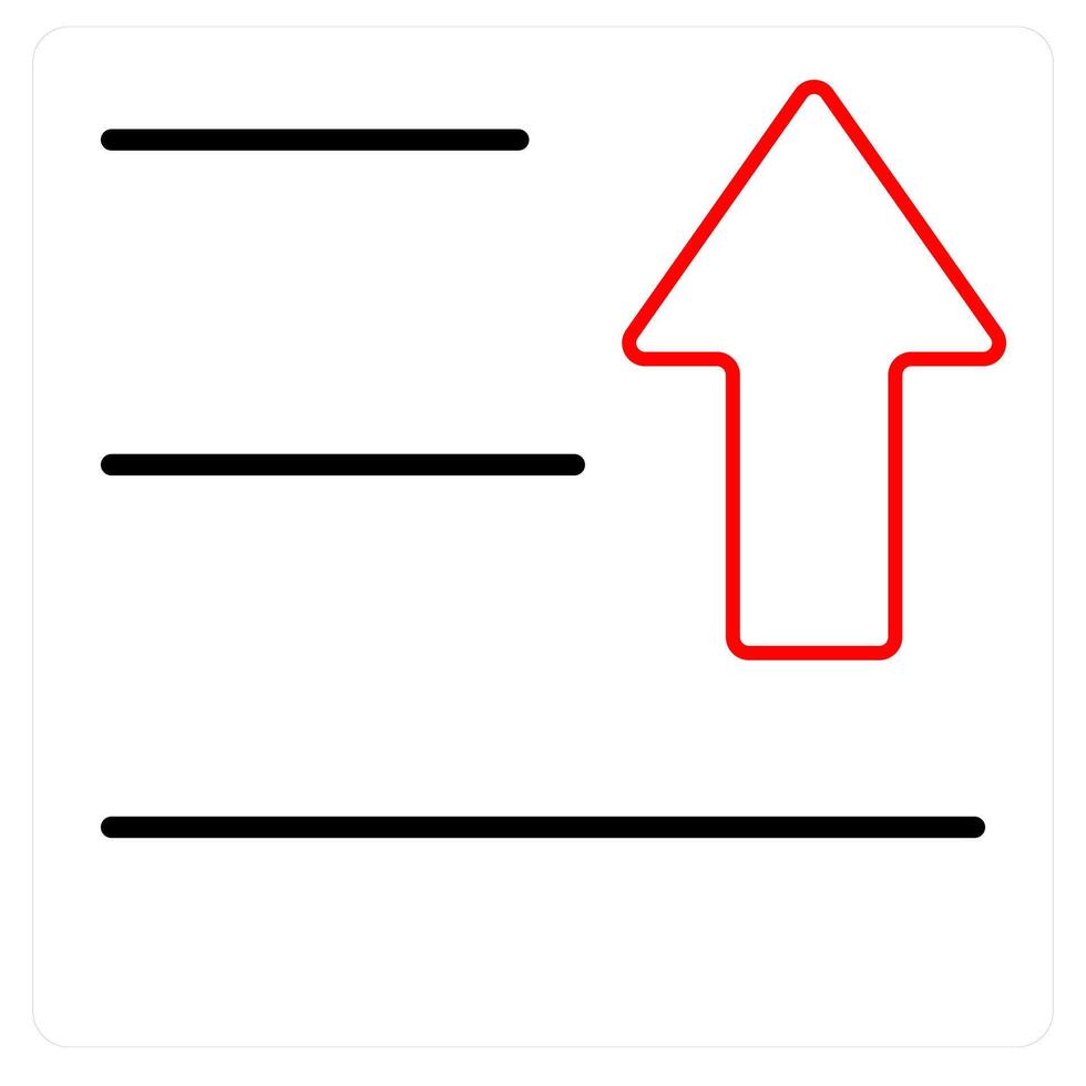 Text Upload and upload icon concept vector