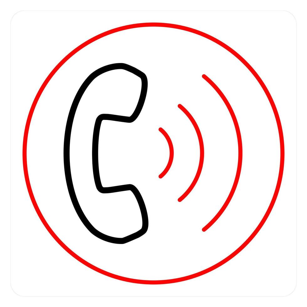 Calling and phone icon concept vector