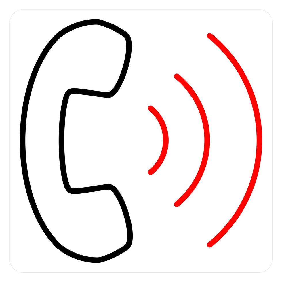 Dialing and phone icon concept vector