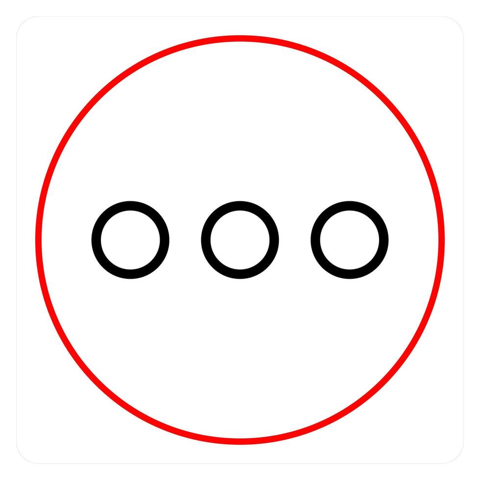 Menu and bullets icon concept vector