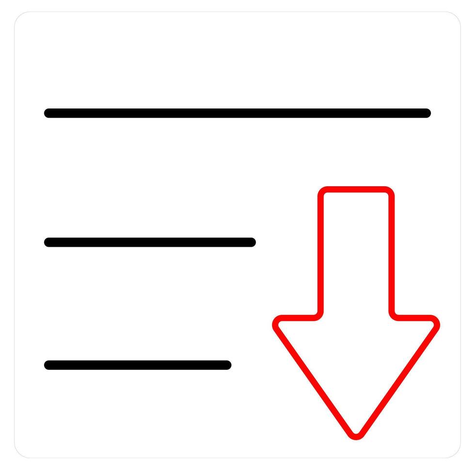 Download and arrow icon concept vector