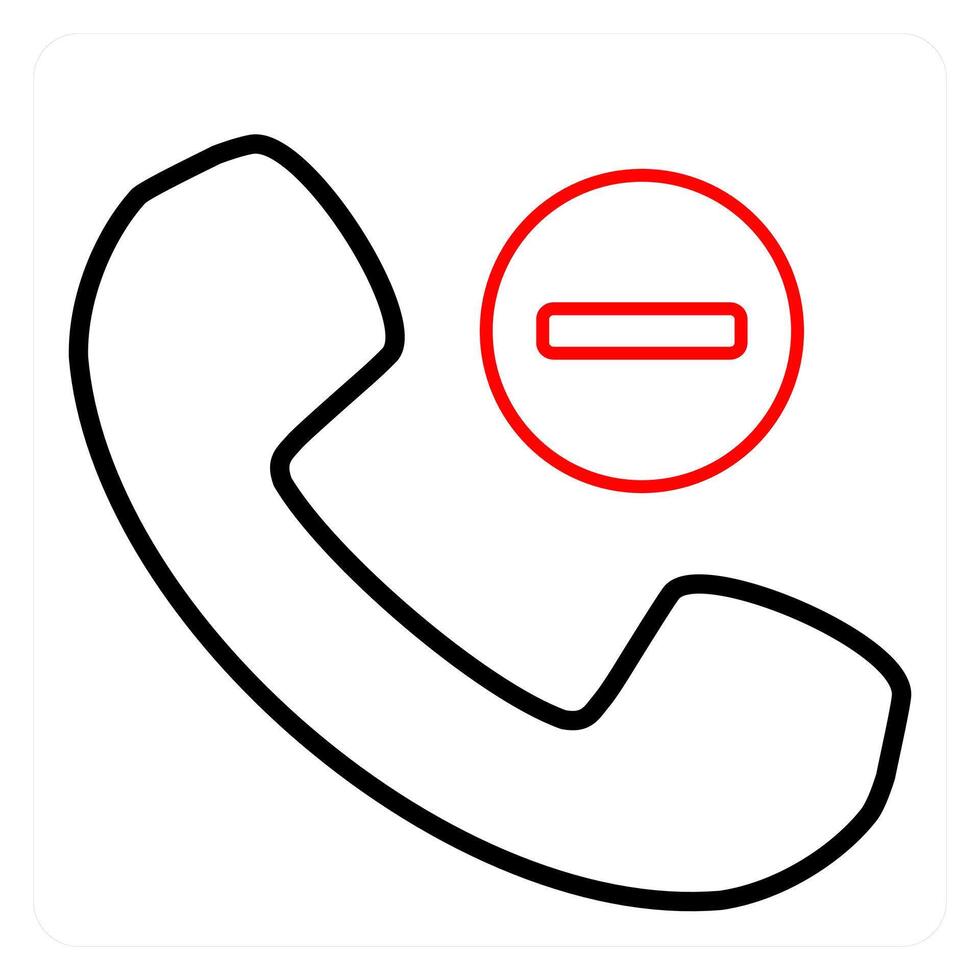 Remove Contact and remove icon concept vector