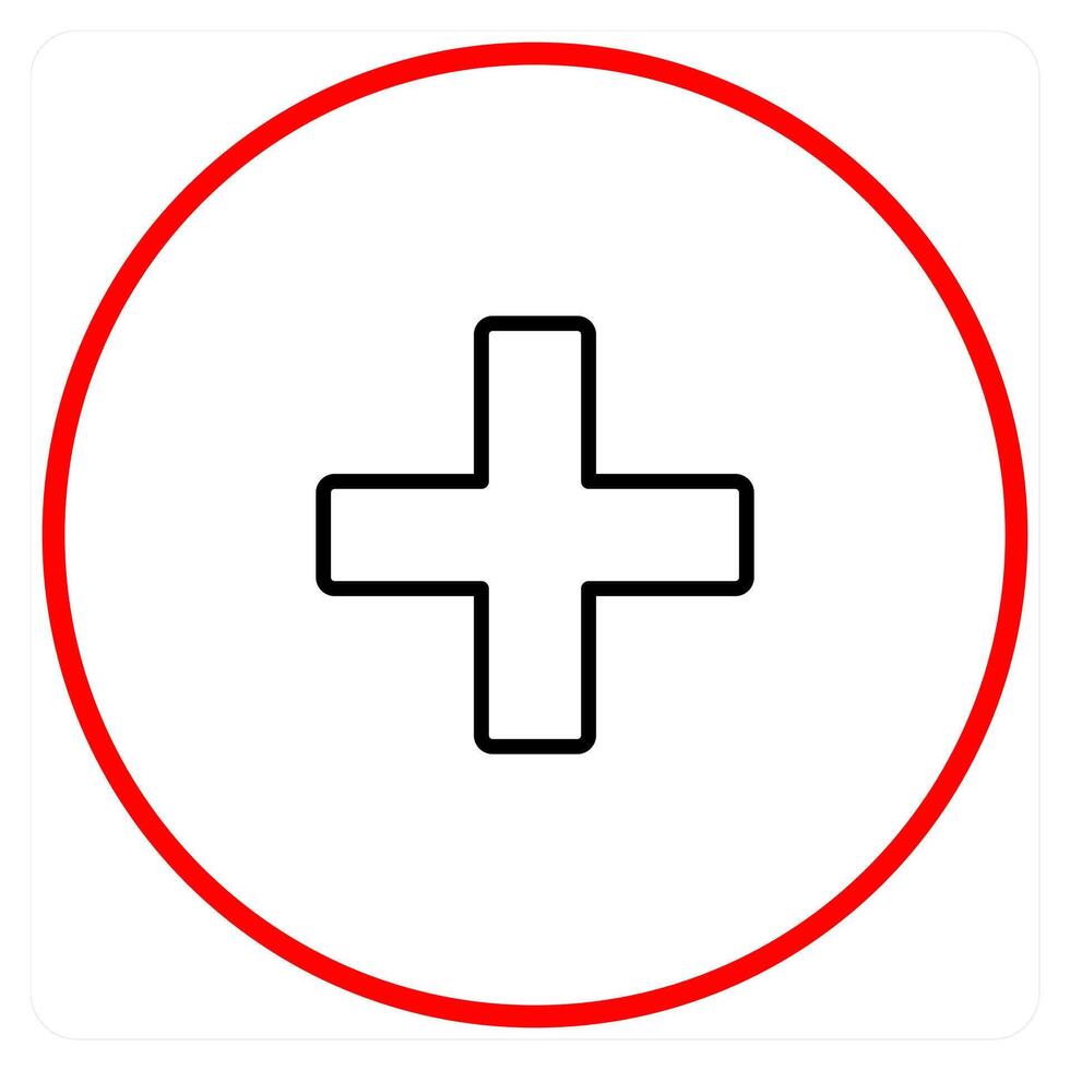First Aid Symbol and medical icon concept vector