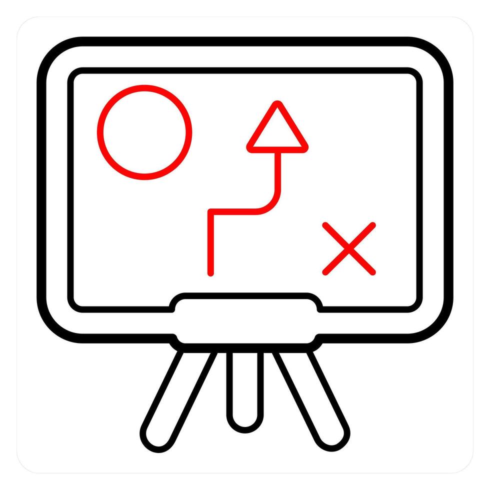 Solution and plan icon concept vector