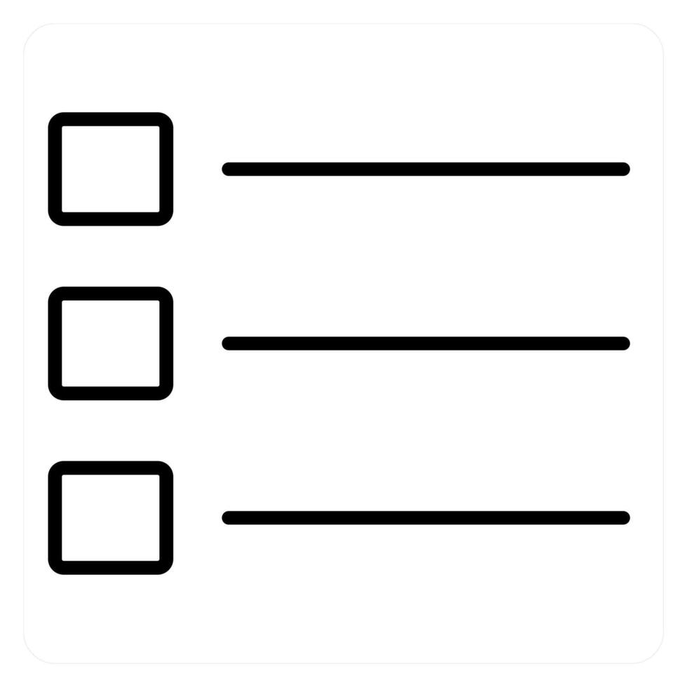 List and bullet icon concept vector