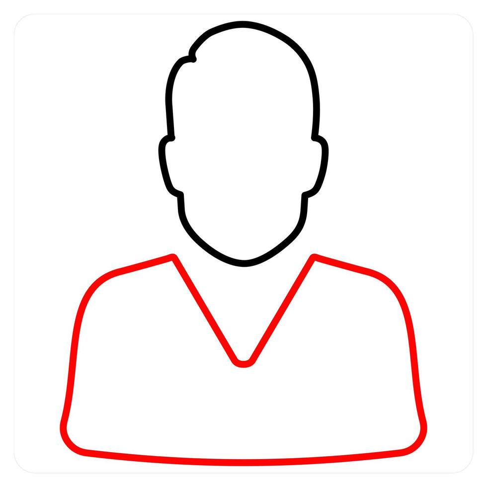 Boy Patient and patient icon concept vector