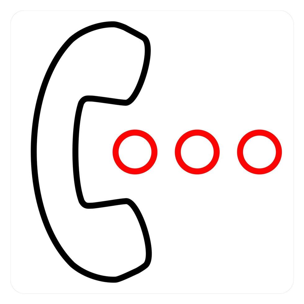 Speaker and phone icon concept vector