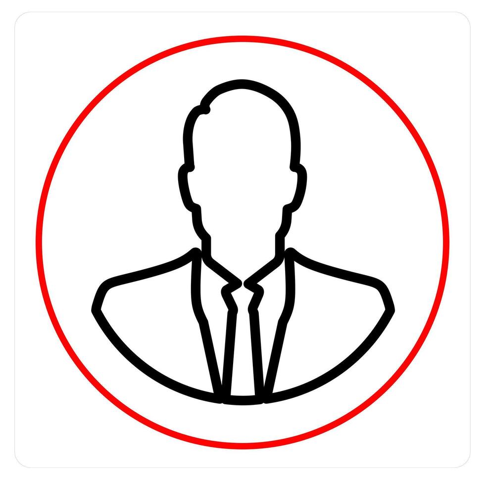 Business Profile and user icon concept vector