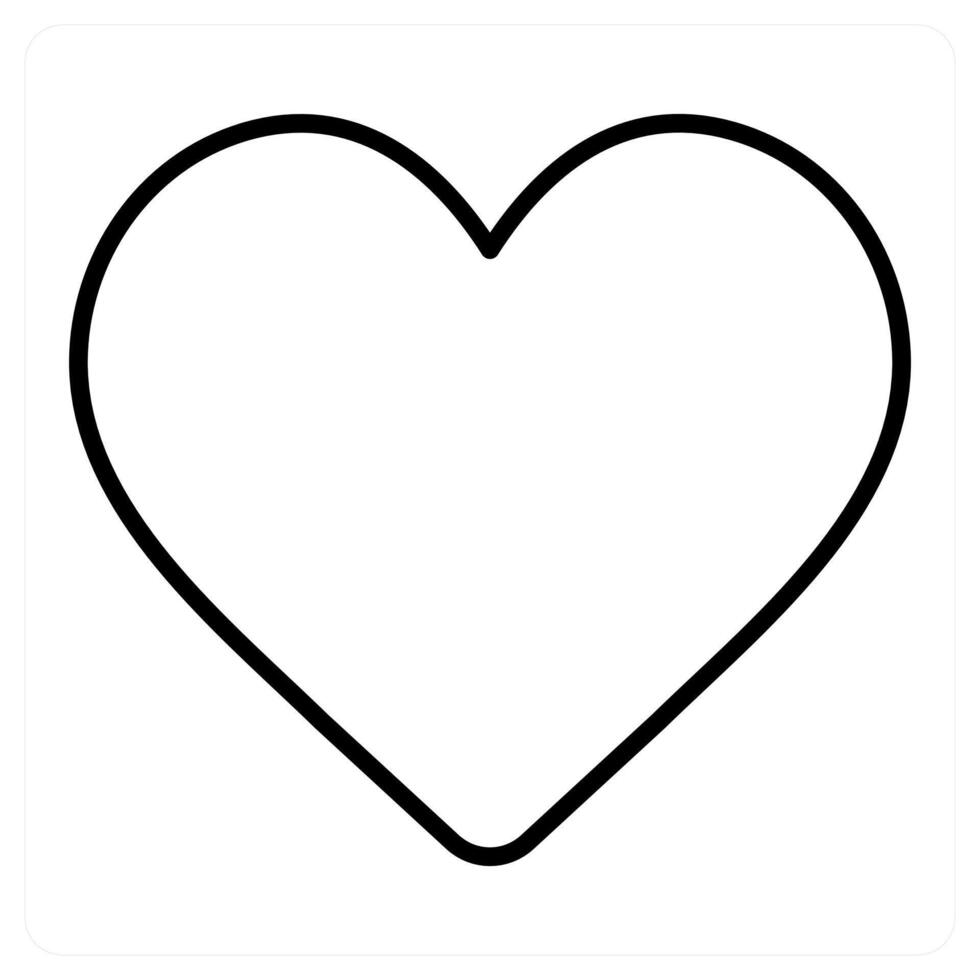 Heart and romantic icon concept vector