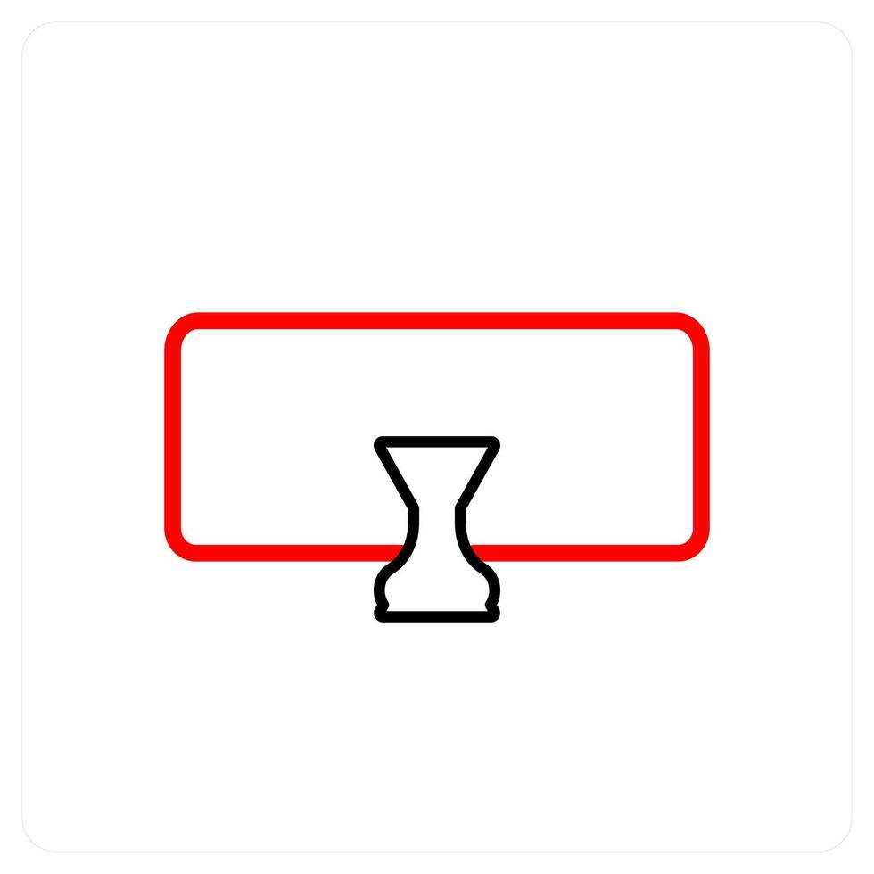 Designation Path and path icon concept vector