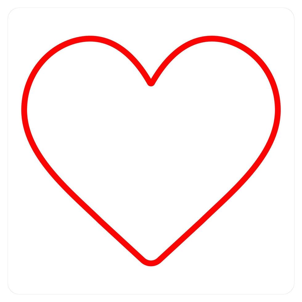 Heart and romantic icon concept vector